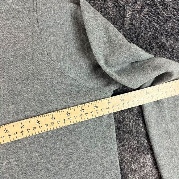 Peter Millar Crown Sport 1/4 Zip Mock Neck Men's XL Gray Pullover Cotton Blend - Picture 5 of 9